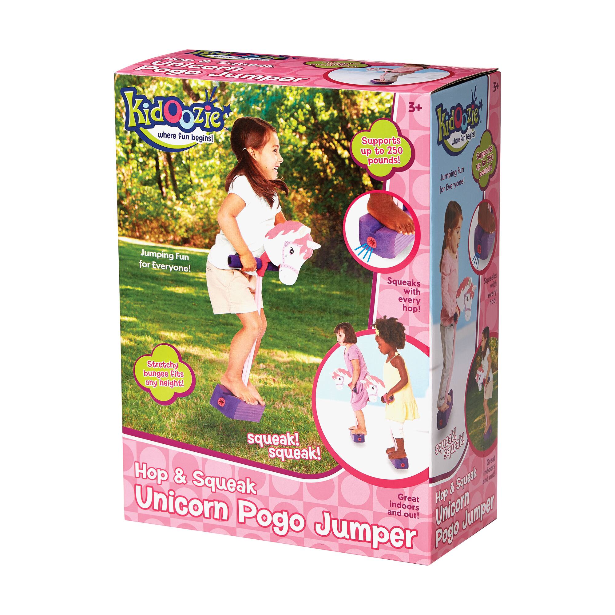 Hop & Squeak Unicorn Pogo Jumper